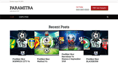 Desktop Screenshot of paramitra.org